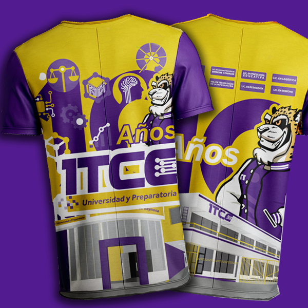 PLAYERA 4 ITCC 10 YEARS Vasos xv