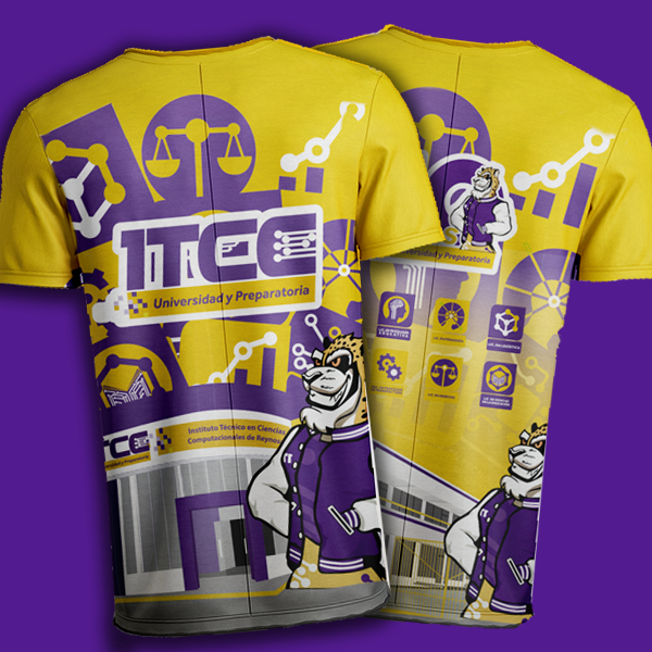PLAYERA 5 ITCC 10 YEARS Vasos xv